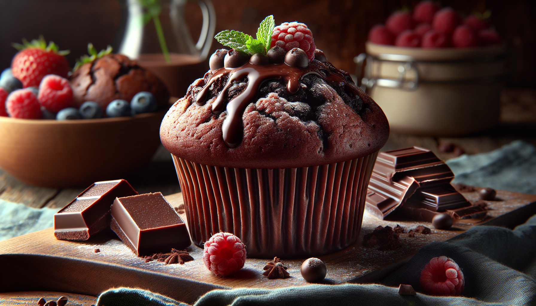 ricetta muffin al cioccolato